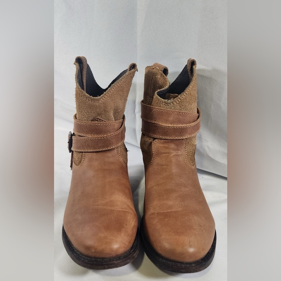 Independent Boot Company Brown Leather Women’s Boots Size 7 351855 - Picture 1 of 5